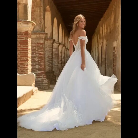 Maggie Sottero Harlem Wedding Dress US Size 10 - Picture 4 of 15